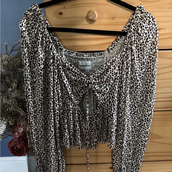 Urban Outfitters Tops - Urban Outfitters Leopard Print Top
